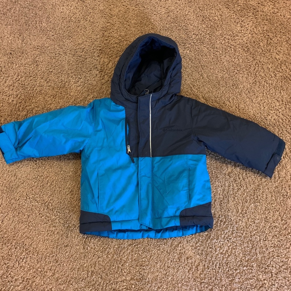 Blue Columbia kids/toddlers coat, jacket size 2T